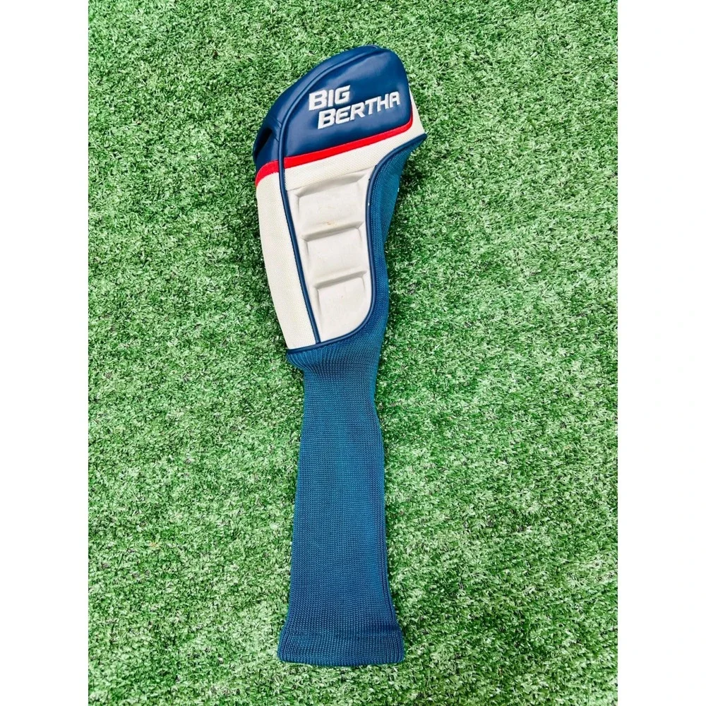 Callaway Big Bertha Alpha Gravity Core Driver Headcover Blue/White Falling Apple
